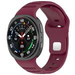 Dây đồng hồ silicone khóa đinh tròn bạc chấm tròn xDfind, Dành cho Samsung Galaxy Watch Ultra/Ultra 2025, Dành cho Samsung Galaxy Watch8 / 8 Classic