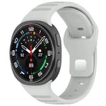 Dây đồng hồ silicone khóa đinh tròn bạc chấm tròn xDfind, Dành cho Samsung Galaxy Watch Ultra/Ultra 2025, Dành cho Samsung Galaxy Watch8 / 8 Classic