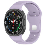 Dây đồng hồ silicone khóa đinh tròn bạc chấm tròn xDfind, Dành cho Samsung Galaxy Watch Ultra/Ultra 2025, Dành cho Samsung Galaxy Watch8 / 8 Classic