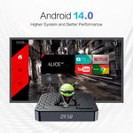 Tanix TX7 8K UHD Hộp TV Thông Minh Android 14 với điều khiển từ xa, Allwinner H728 Octa-Core, 2GB+16GB, 4GB+32GB