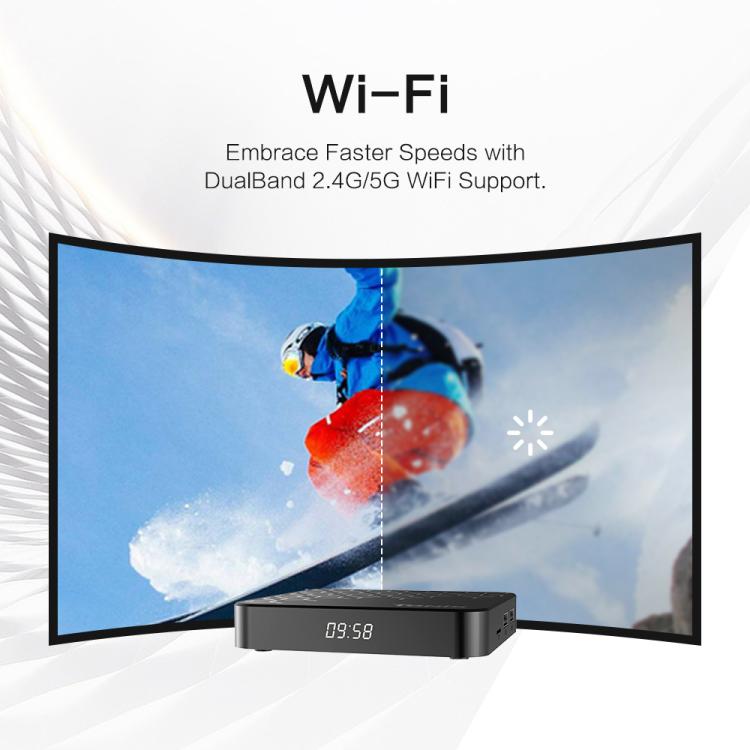 Tanix TX7 8K UHD Hộp TV Thông Minh Android 14 với điều khiển từ xa, Allwinner H728 Octa-Core, 2GB+16GB, 4GB+32GB