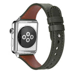 Dây đồng hồ da thật xDfind khóa đinh tán đơn vòng đôi, dành cho Apple Watch 42 / 44 / 45 / 46 / 49mm, dành cho Apple Watch 38 / 40 / 41 / S10 42mm