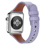 Dây đồng hồ da thật xDfind khóa đinh tán đơn vòng đôi, dành cho Apple Watch 42 / 44 / 45 / 46 / 49mm, dành cho Apple Watch 38 / 40 / 41 / S10 42mm