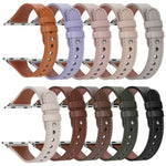 Dây đồng hồ da thật xDfind khóa đinh tán đơn vòng đôi, dành cho Apple Watch 42 / 44 / 45 / 46 / 49mm, dành cho Apple Watch 38 / 40 / 41 / S10 42mm