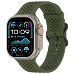 Dây đồng hồ silicone thoáng khí xDfind, dành cho Apple Watch 42 / 44 / 45 / 46 / 49mm, dành cho Apple Watch 38 / 40 / 41 / S10 42mm