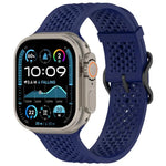Dây đồng hồ silicone thoáng khí xDfind, dành cho Apple Watch 42 / 44 / 45 / 46 / 49mm, dành cho Apple Watch 38 / 40 / 41 / S10 42mm
