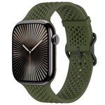 Dây đồng hồ silicone thoáng khí xDfind, dành cho Apple Watch 42 / 44 / 45 / 46 / 49mm, dành cho Apple Watch 38 / 40 / 41 / S10 42mm