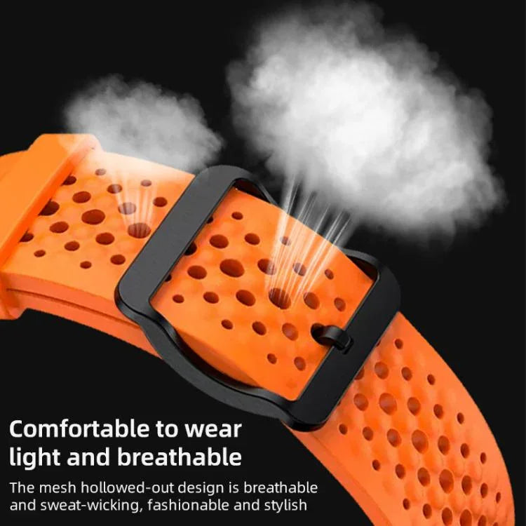Dây đồng hồ silicone thoáng khí xDfind, dành cho Apple Watch 42 / 44 / 45 / 46 / 49mm, dành cho Apple Watch 38 / 40 / 41 / S10 42mm