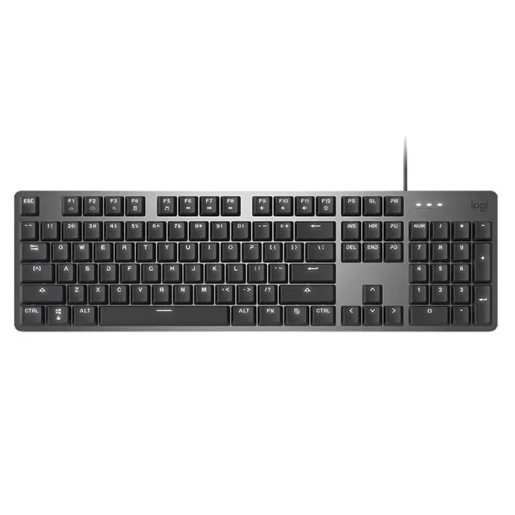 Bàn phím cơ có dây Logitech K845 đèn nền, chiều dài cáp: 1,8m, trục Longhua nâu, trục Longhua đỏ