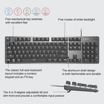 Bàn phím cơ có dây Logitech K845 đèn nền, chiều dài cáp: 1,8m, trục Longhua nâu, trục Longhua đỏ