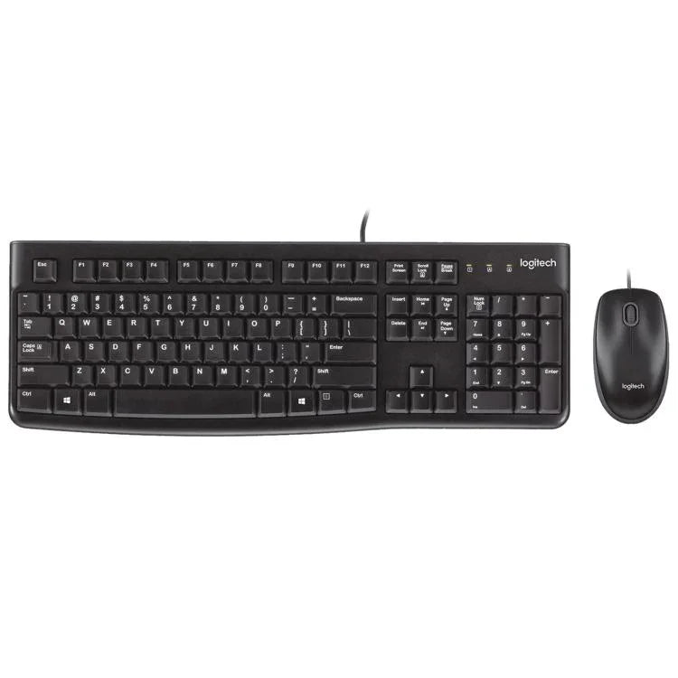 Logitech MK120 Wired Keyboard and Mouse Set