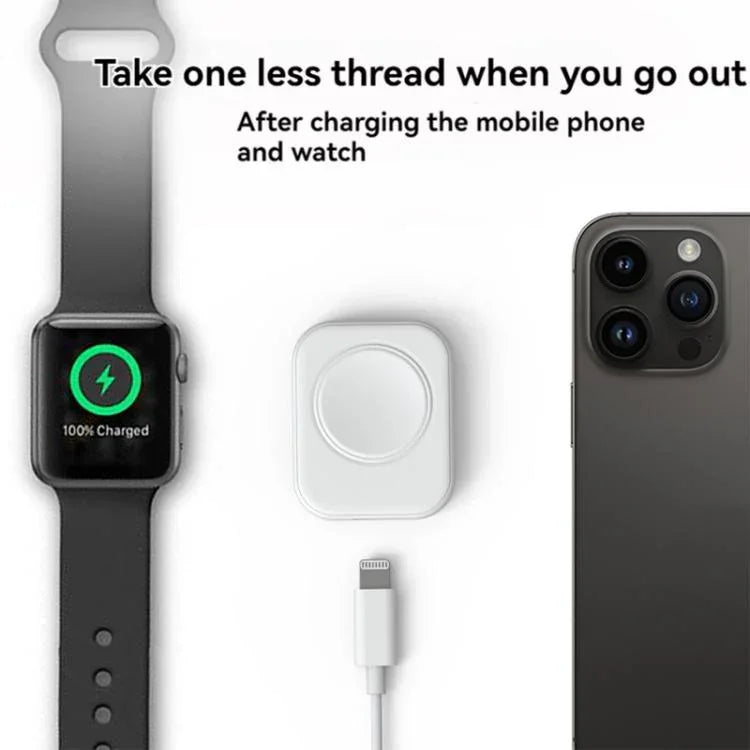 Sạc không dây từ tính thông minh di động 8 chân xDfind cho Apple Watch