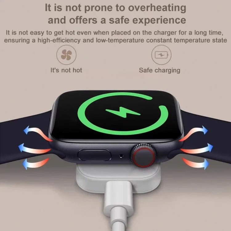 Sạc không dây từ tính thông minh di động 8 chân xDfind cho Apple Watch