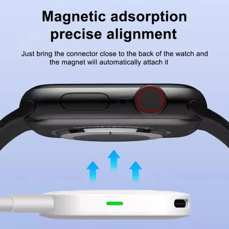 Sạc không dây từ tính thông minh di động 8 chân và Type-C xDfind cho Apple Watch