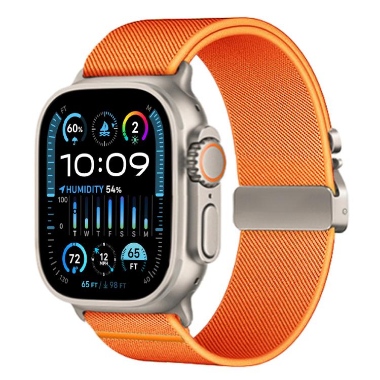Dây đồng hồ nylon co giãn khóa dù xDfind, dành cho Apple Watch 42 / 44 / 45 / 46 / 49mm, dành cho Apple Watch 38 / 40 / 41 / S10 42mm