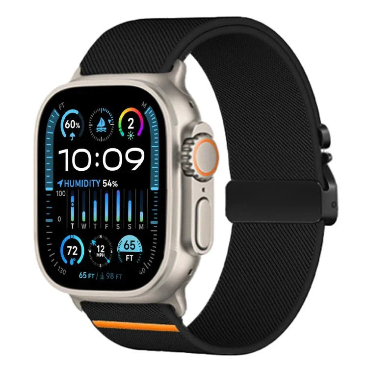 Dây đồng hồ nylon co giãn khóa dù xDfind, dành cho Apple Watch 42 / 44 / 45 / 46 / 49mm, dành cho Apple Watch 38 / 40 / 41 / S10 42mm