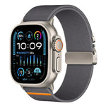 Dây đồng hồ nylon co giãn khóa dù xDfind, dành cho Apple Watch 42 / 44 / 45 / 46 / 49mm, dành cho Apple Watch 38 / 40 / 41 / S10 42mm