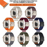 Dây đồng hồ nylon co giãn khóa dù xDfind, dành cho Apple Watch 42 / 44 / 45 / 46 / 49mm, dành cho Apple Watch 38 / 40 / 41 / S10 42mm