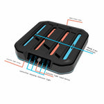 Giá đỡ sạc điều khiển game 4 trong 1 KJH NS2-026 với đèn RGB, KJH-NS2-026