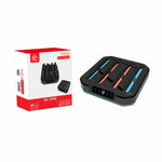 Giá đỡ sạc điều khiển game 4 trong 1 KJH NS2-026 với đèn RGB, KJH-NS2-026