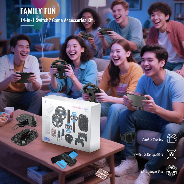 Bộ điều khiển cảm biến chuyển động thể thao chơi game 14 trong 1 JYS, JYS 14 trong 1