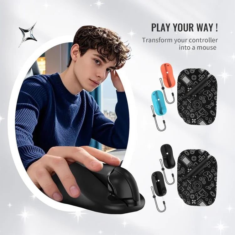 Bộ điều khiển chuột trái & phải JYS NS2313 + Đế chuyển đổi Joy-Con, JYS-NS2313