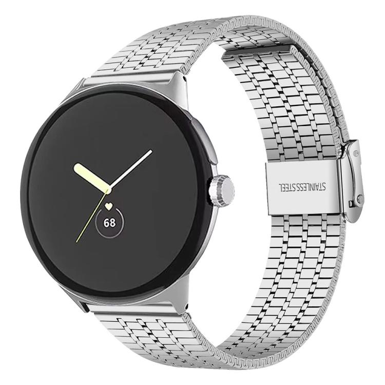 Dây đồng hồ thép không gỉ khóa bảy hạt xDfind, dành cho Google Pixel Watch 4 / Watch 3 45mm, dành cho Google Pixel Watch 4 / 3 / 2 / 1 41mm