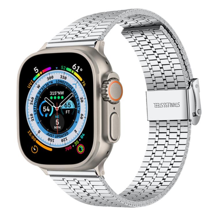 Dây đồng hồ thép không gỉ khóa bảy hạt xDfind, dành cho Apple Watch 42 / 44 / 45 / 46 / 49mm, dành cho Apple Watch 38 / 40 / 41 / S10 42mm