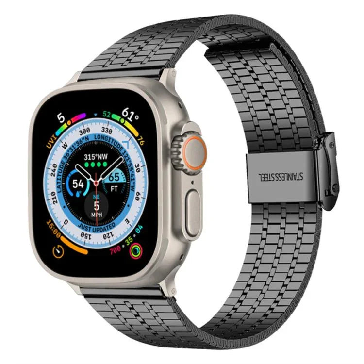 Dây đồng hồ thép không gỉ khóa bảy hạt xDfind, dành cho Apple Watch 42 / 44 / 45 / 46 / 49mm, dành cho Apple Watch 38 / 40 / 41 / S10 42mm