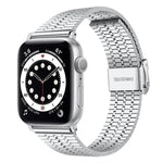 Dây đồng hồ thép không gỉ khóa bảy hạt xDfind, dành cho Apple Watch 42 / 44 / 45 / 46 / 49mm, dành cho Apple Watch 38 / 40 / 41 / S10 42mm