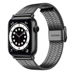 Dây đồng hồ thép không gỉ khóa bảy hạt xDfind, dành cho Apple Watch 42 / 44 / 45 / 46 / 49mm, dành cho Apple Watch 38 / 40 / 41 / S10 42mm