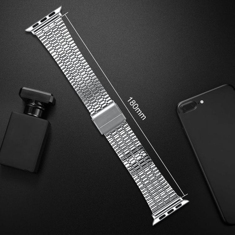 Dây đồng hồ thép không gỉ khóa bảy hạt xDfind, dành cho Apple Watch 42 / 44 / 45 / 46 / 49mm, dành cho Apple Watch 38 / 40 / 41 / S10 42mm