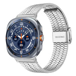 Dây đồng hồ thép không gỉ khóa bảy hạt xDfind, dành cho Samsung Galaxy Watch Ultra / Ultra 2025, Samsung Galaxy Watch8 / 8 Classic, Samsung Galaxy Watch 7 / 6 / 5 / FE