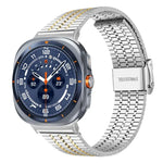 Dây đồng hồ thép không gỉ khóa bảy hạt xDfind, dành cho Samsung Galaxy Watch Ultra / Ultra 2025, Samsung Galaxy Watch8 / 8 Classic, Samsung Galaxy Watch 7 / 6 / 5 / FE