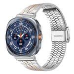 Dây đồng hồ thép không gỉ khóa bảy hạt xDfind, dành cho Samsung Galaxy Watch Ultra / Ultra 2025, Samsung Galaxy Watch8 / 8 Classic, Samsung Galaxy Watch 7 / 6 / 5 / FE