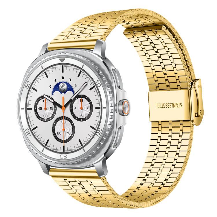 Dây đồng hồ thép không gỉ khóa bảy hạt xDfind, dành cho Samsung Galaxy Watch Ultra / Ultra 2025, Samsung Galaxy Watch8 / 8 Classic, Samsung Galaxy Watch 7 / 6 / 5 / FE