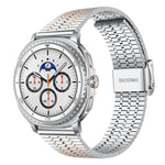 Dây đồng hồ thép không gỉ khóa bảy hạt xDfind, dành cho Samsung Galaxy Watch Ultra / Ultra 2025, Samsung Galaxy Watch8 / 8 Classic, Samsung Galaxy Watch 7 / 6 / 5 / FE