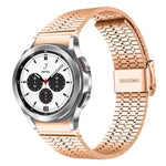 Dây đồng hồ thép không gỉ khóa bảy hạt xDfind, dành cho Samsung Galaxy Watch Ultra / Ultra 2025, Samsung Galaxy Watch8 / 8 Classic, Samsung Galaxy Watch 7 / 6 / 5 / FE