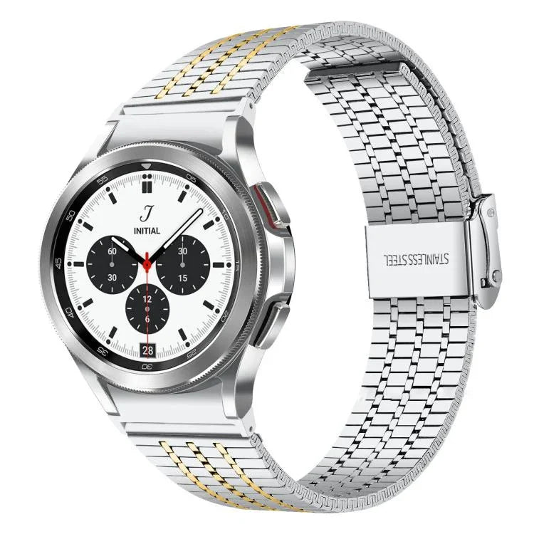 Dây đồng hồ thép không gỉ khóa bảy hạt xDfind, dành cho Samsung Galaxy Watch Ultra / Ultra 2025, Samsung Galaxy Watch8 / 8 Classic, Samsung Galaxy Watch 7 / 6 / 5 / FE