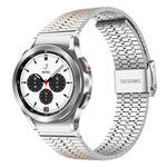 Dây đồng hồ thép không gỉ khóa bảy hạt xDfind, dành cho Samsung Galaxy Watch Ultra / Ultra 2025, Samsung Galaxy Watch8 / 8 Classic, Samsung Galaxy Watch 7 / 6 / 5 / FE