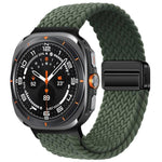 Dây đồng hồ nylon bện vòng khóa nam châm xDfind, dành cho Samsung Galaxy Watch Ultra / Ultra 2025, Samsung Galaxy Watch8 / Watch8 Classic