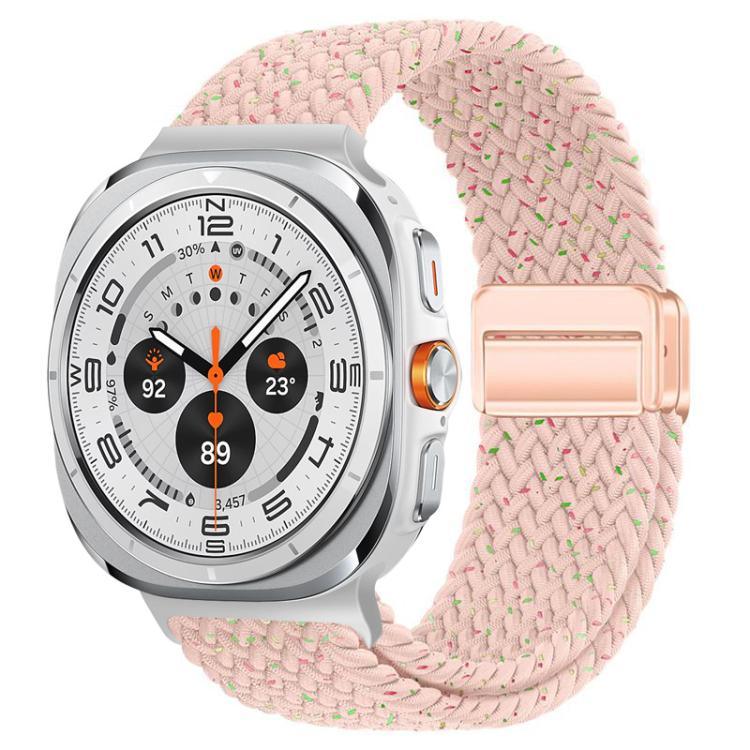 Dây đồng hồ nylon bện vòng khóa nam châm xDfind, dành cho Samsung Galaxy Watch Ultra / Ultra 2025, Samsung Galaxy Watch8 / Watch8 Classic