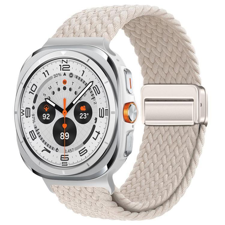 Dây đồng hồ nylon bện vòng khóa nam châm xDfind, dành cho Samsung Galaxy Watch Ultra / Ultra 2025, Samsung Galaxy Watch8 / Watch8 Classic
