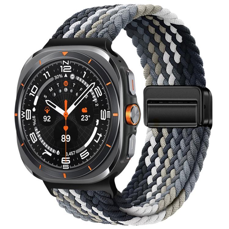 Dây đồng hồ nylon bện vòng khóa nam châm xDfind, dành cho Samsung Galaxy Watch Ultra / Ultra 2025, Samsung Galaxy Watch8 / Watch8 Classic