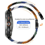 Dây đồng hồ nylon bện vòng khóa nam châm xDfind, dành cho Samsung Galaxy Watch Ultra / Ultra 2025, Samsung Galaxy Watch8 / Watch8 Classic