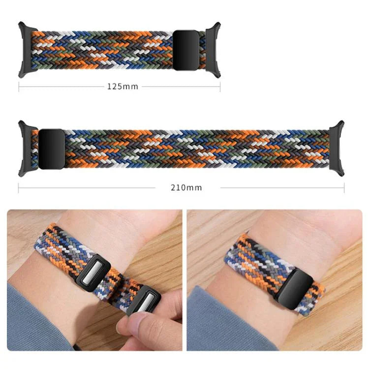 Dây đồng hồ nylon bện vòng khóa nam châm xDfind, dành cho Samsung Galaxy Watch Ultra / Ultra 2025, Samsung Galaxy Watch8 / Watch8 Classic