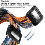 Dây đồng hồ nylon bện vòng khóa nam châm xDfind, dành cho Samsung Galaxy Watch Ultra / Ultra 2025, Samsung Galaxy Watch8 / Watch8 Classic