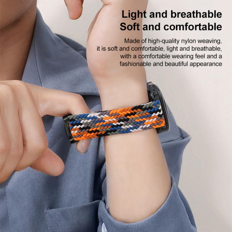 Dây đồng hồ nylon bện vòng khóa nam châm xDfind, dành cho Samsung Galaxy Watch Ultra / Ultra 2025, Samsung Galaxy Watch8 / Watch8 Classic