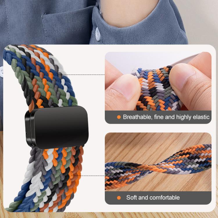 Dây đồng hồ nylon bện vòng khóa nam châm xDfind, dành cho Samsung Galaxy Watch Ultra / Ultra 2025, Samsung Galaxy Watch8 / Watch8 Classic