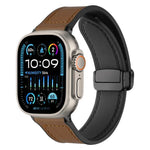 Dây đồng hồ silicone họa tiết ngựa hoang khóa từ tính xDfind, dành cho Apple Watch 42 / 44 / 45 / 46 / 49mm, dành cho Apple Watch 38 / 40 / 41 / S10 42mm